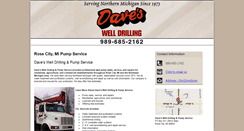 Desktop Screenshot of daveswelldrilling.com